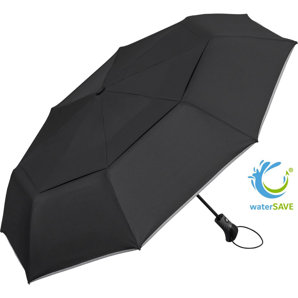 Logotrade Logogeschenke das Foto: FARE® Magic Windfighter® Carbon 2.0 AOC-Oversize-Taschenschirm mit Logo