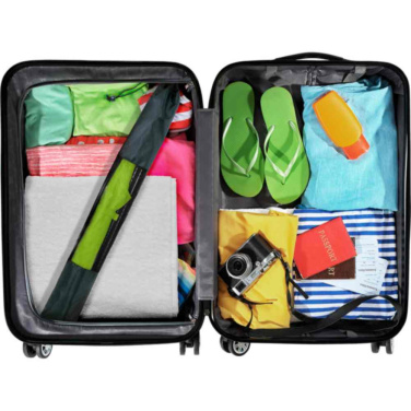 Logotrade Werbeartikel das Foto: FARE® Travelmate Camper Strandschirm mit Logo