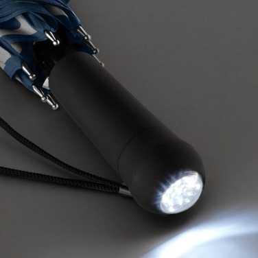 Logotrade Werbeartikel das Foto: FARE Safebrella® AC-Stockschirm mit LED-Licht und Reflektoren mit Logo
