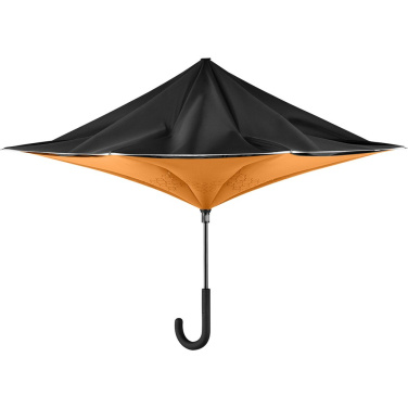 Logotrade Logogeschenke das Foto: FARE® Contrary umgekehrt öffnender Stockschirm mit Logo