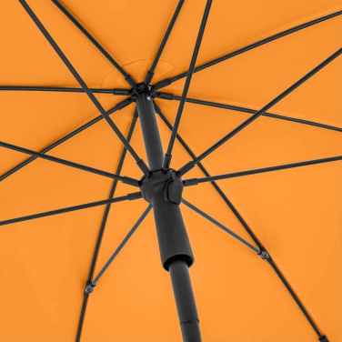 Logotrade Geschäftsgeschenke das Foto: FARE® Sonnenschirm Parasol M, Ø 180 cm mit Logo