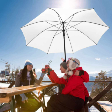 Logotrade Werbegeschenke das Foto: FARE® Sonnenschirm Parasol M, Ø 180 cm mit Logo