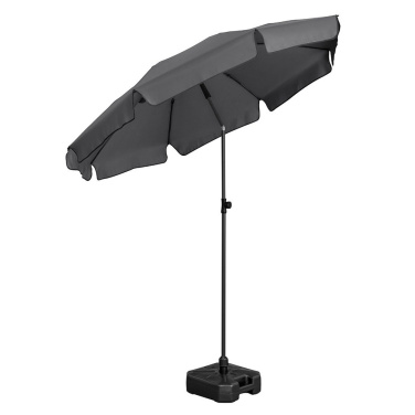 Logotrade Logogeschenke das Foto: FARE® Sonnenschirm Parasol M mit Volant, Ø 180 cm mit Logo