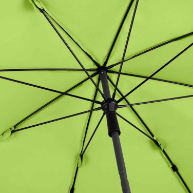 Logotrade Firmengeschenke das Foto: FARE® Sonnenschirm Parasol M mit Volant, Ø 180 cm mit Logo