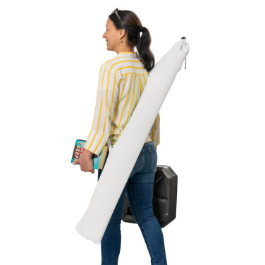 Logotrade Werbeartikel das Foto: FARE® Sonnenschirm Parasol M mit Volant, Ø 180 cm mit Logo