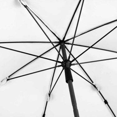 Logotrade Werbeartikel das Foto: FARE® Sonnenschirm Parasol M mit Volant, Ø 180 cm mit Logo