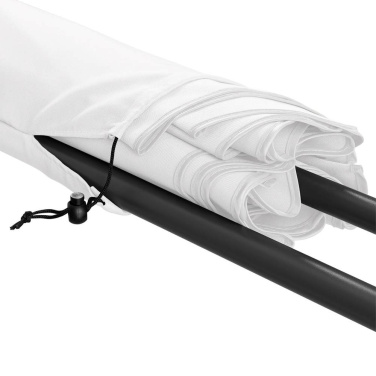 Logotrade werbemittel das Foto: FARE® Sonnenschirm Parasol M mit Volant, Ø 180 cm mit Logo