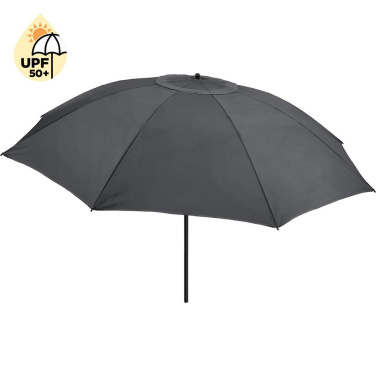 Logotrade Werbeartikel das Foto: FARE® Sonnenschirm Parasol XL, Ø 235 cm mit Logo
