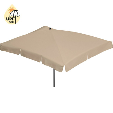 Logotrade Geschäftsgeschenke das Foto: FARE® Sonnenschirm Parasol R, 200 × 122 cm mit Logo