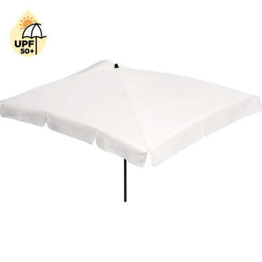 Logotrade Werbeartikel das Foto: FARE® Sonnenschirm Parasol R, 200 × 122 cm mit Logo