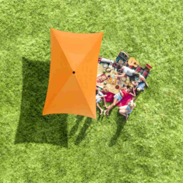 Logotrade Werbegeschenke das Foto: FARE® Sonnenschirm Parasol R, 200 × 122 cm mit Logo