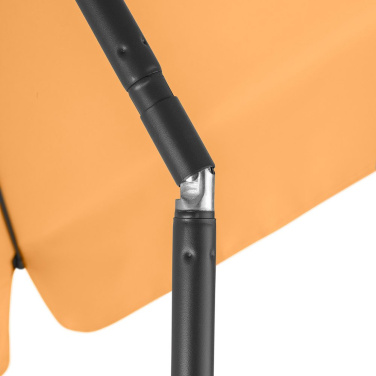 Logotrade Geschäftsgeschenke das Foto: FARE® Sonnenschirm Parasol R, 200 × 122 cm mit Logo