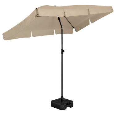 Logotrade Werbegeschenke das Foto: FARE® Sonnenschirm Parasol R, 200 × 122 cm mit Logo