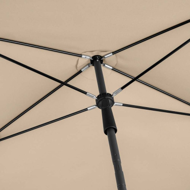 Logotrade Logogeschenke das Foto: FARE® Sonnenschirm Parasol R, 200 × 122 cm mit Logo