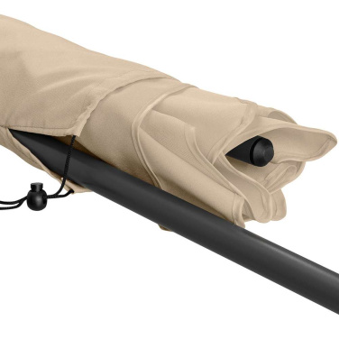 Logotrade Geschäftsgeschenke das Foto: FARE® Sonnenschirm Parasol R, 200 × 122 cm mit Logo