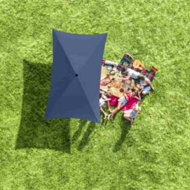 Logotrade Firmengeschenke das Foto: FARE® Sonnenschirm Parasol R, 200 × 122 cm mit Logo