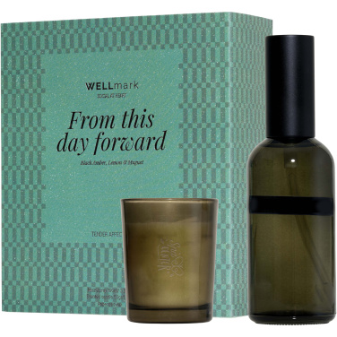 Wellmark 100 ml Raumspray und 70 ml Kerze Tender Affection Set, Produktbild