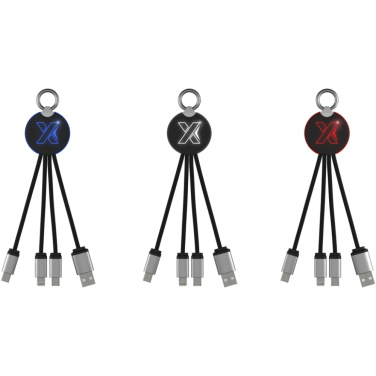 SCX.design C16 Ring Ladekabel mit Leuchtlogo – Farbvarianten