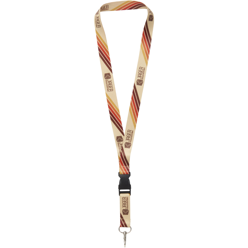 Bucks Sublimation Lanyard mit Schnappverschluss, Produktbild