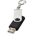 Rotate mit Schlüsselanhänger USB-Stick, Schwarz