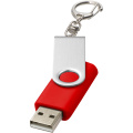 Rotate mit Schlüsselanhänger USB-Stick, Leuchtend rot
