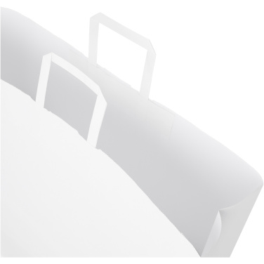Kraftpapiertasche 90-100 g/m² mit flachen Griffen – 49,5 × 14 × 44 cm, Produktbild