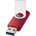 Rotate USB-Stick 3.0 transparent, Rot
