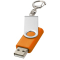 Rotate mit Schlüsselanhänger USB-Stick, Orange
