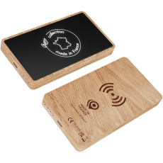 SCX.design P34 kabellose Powerbank aus Holz 5000 mAh