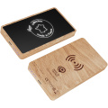 SCX.design P34 kabellose Powerbank aus Holz 5000 mAh, Hellbraun