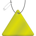 RFX™ H-12 Dreieckiger reflektierender TPU-Anhänger, Neongelb
