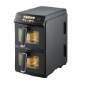 Prixton Cook Organics 10L vertikale Heißluftfritteuse, Schwarz