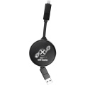 SCX.design C42 Einziehbares 65W, 4 in 1 Ladekabel, Schwarz