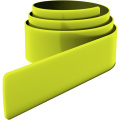 RFX™ 38 cm reflektierendes TPU Schnapparmband, Neongelb