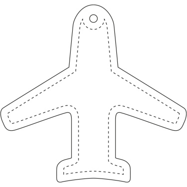 RFX™ H-09 Reflektierender TPU-Anhänger Flugzeugs, Produktbild