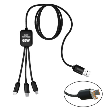 SCX.design C35 5 in 1 Ladekabel, Produktbild, Schwarz (5)