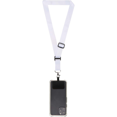 Lyra Verstellbares Lanyard mit Telefonhalterung und Sublimationsdruck, Produktbild