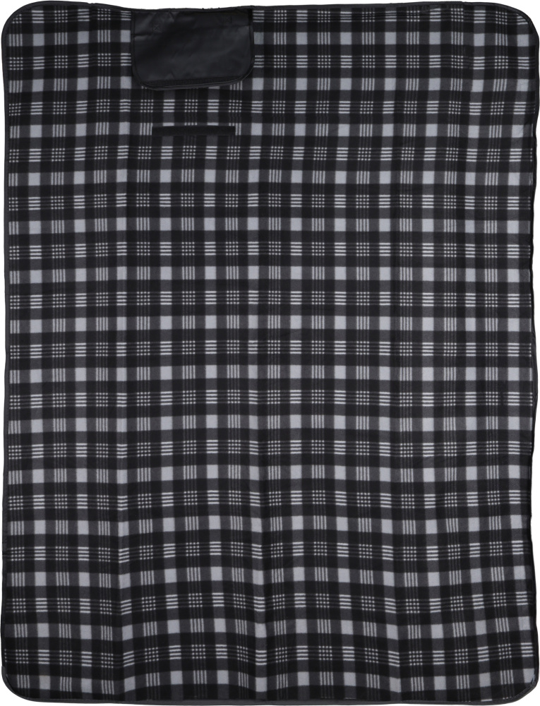 Picknickdecke LIVINGSTON, Schwarz, Produktbild