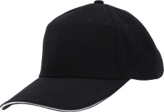 6-Panel-Baseballkappe aus Baumwolle, 260 g/m² CURTIS