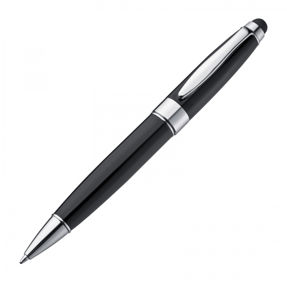 Metall-Touchpen ROSE, Schwarz, Produktbild