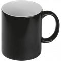 Keramikbecher mit Farbwechsel-Sublimation, 300 ml, JACOPO, Schwarz