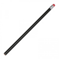 Bleistift mit Radiergummi STEFAN, Schwarz