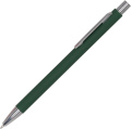 Metallkugelschreiber mit Soft-Touch-Oberfläche von GIORGIO, dunkelgrün