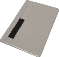 Notizbuch A5 kariert CLELIA, grau