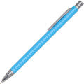 Metallkugelschreiber mit Soft-Touch-Oberfläche von GIORGIO, hellblau