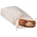 Brotbeutel aus Baumwolle, 140 g/m², OLIVIERO, Weiß