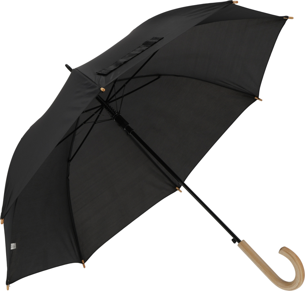 Automatischer Regenschirm ø106 cm SUSANA, Schwarz, Produktbild