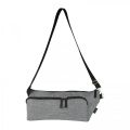 Schultertasche MARGARETA, grau