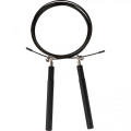 Springseil mit Metallgriffen MORITZ, Schwarz
