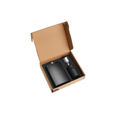 Flachmann MADONIE 236 ml Schwarzwolf, Produktbild
